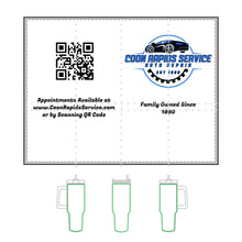 Load image into Gallery viewer, Vacuum Thermal Tumbler, 40oz